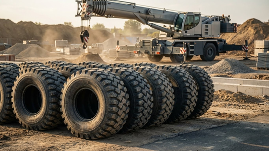 Шины для колесного автокрана